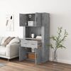 vidaXL Highboard Concrete Grey Engineered Wood