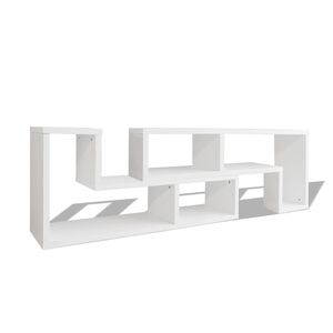 vidaXL TV Cabinet Double L-Shaped White