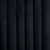 vidaXL Dining Chairs 2 pcs Black Velvet
