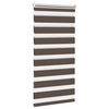 vidaXL Zebra Blind 80 x 150 cm Coffee