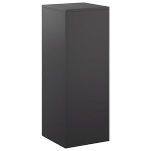 vidaXL Plant Stand Black 30 x 30 x 80 cm Steel