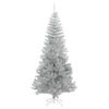 vidaXL Artificial Christmas Tree with Stand Silver 240 cm PET
