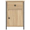 vidaXL Bedside Cabinets 2 pcs Sonoma Oak 40x42x60 cm Engineered Wood