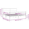 vidaXL Bed Frame without Mattress Super King Size Solid Wood