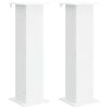 vidaXL Plant Stand 2 pcs White 30.5 x 30 x 100.5 cm Engineered Wood