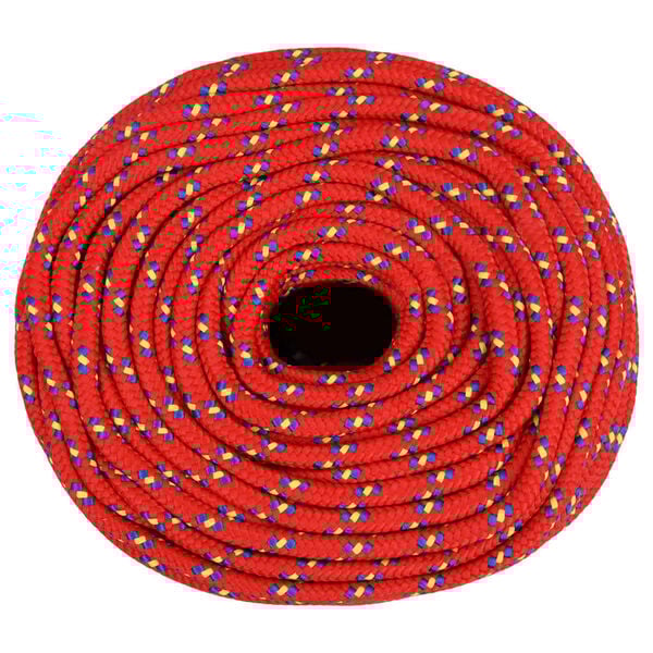 vidaXL Boat Rope Red 10 mm 25 m Polypropylene
