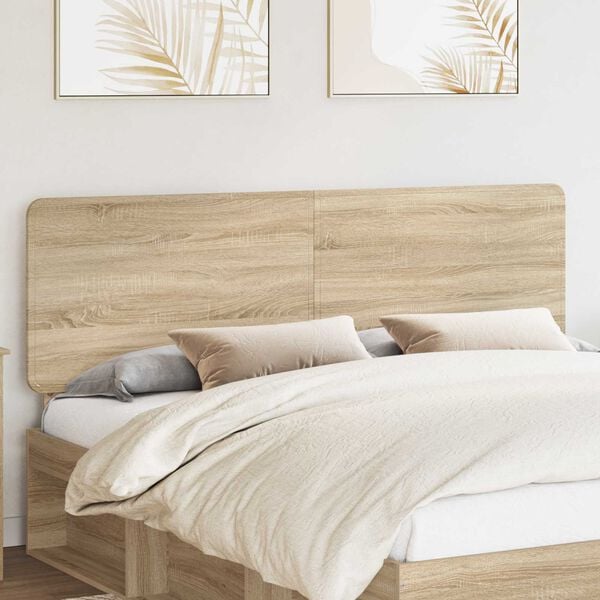 vidaXL Headboard Sonoma Oak 180 cm Engineered wood