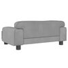 vidaXL Kids Sofa Light Grey 70x45x30 cm Velvet