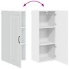 vidaXL Kitchen Wall Cabinet White 40 x 31 x 100 cm Engineered Wood