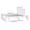 vidaXL Pull-out Day Bed without Mattress 2x(90x190) cm