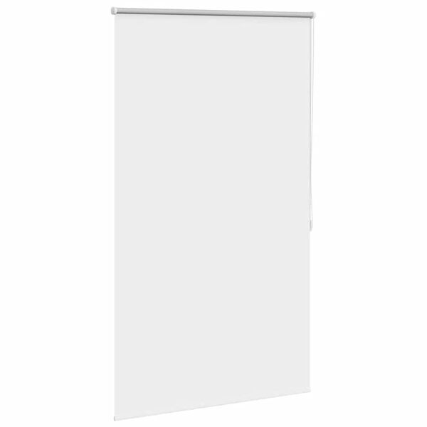 vidaXL Roller blind blackout 124.4x175 cm Fabric Width 120 cm white