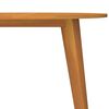 vidaXL Garden Table &Oslash;110x75 cm Solid Wood Acacia