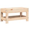 vidaXL Garden Footstool 62x30x32 cm Solid Wood Pine