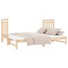 vidaXL Pull-out Day Bed without Mattress 2x(90x190) cm