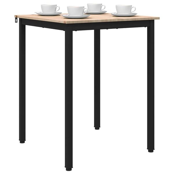 vidaXL Dining Table Natural 150 x 90 x 75 cm Solid Pine Wood