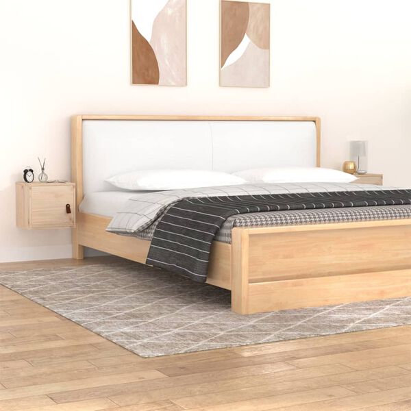 vidaXL Wall Cabinets 2 pcs 31.5x30x30 cm Solid Wood Pine