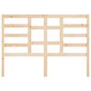 vidaXL Bed Headboard 156x4x104 cm Solid Wood Pine
