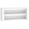 vidaXL Shoe Rack White 100x35x45 cm Engineered Wood