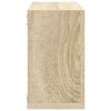vidaXL Wall Cube Shelves 2 pcs Sonoma Oak 26x15x26 cm