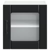 vidaXL Kitchen Cabinet Black 40 x 31 x 40 cm Engineered Wood