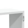 vidaXL Wall Shelf White 100x25x50 cm Engineered Wood