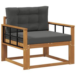 vidaXL Outdoor Middle Sofa Natural