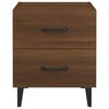 vidaXL Bedside Cabinets 2 pcs Brown Oak 40x35x47.5 cm