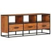 vidaXL TV Cabinet 110x30x45 cm Solid Acacia Wood
