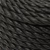 vidaXL Work Rope Black 12 mm 50 m Polypropylene