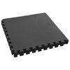 vidaXL Pool Ground Mat 6 pcs Black 2.16 ㎡ EVA Foam