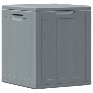 vidaXL Storage Box | Grey | 100% Polypropylene | Medium | Storage Box