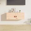 vidaXL Wall Cabinet 80x30x30 cm Solid Wood Pine