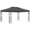 vidaXL Gazebo | Anthracite | Powder-coated steel frame, 100% polyester fabric