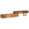 vidaXL TV Cabinet Brown 200x30x35 cm Solid Acacia Wood