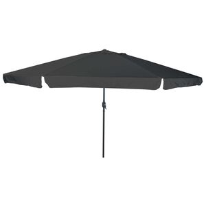 vidaXL Garden Parasol Anthracite and Black 395 x 395 x 245 cm