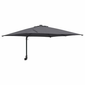 vidaXL Garden Parasol Anthracite 248.5 x 247.5 x 160 cm