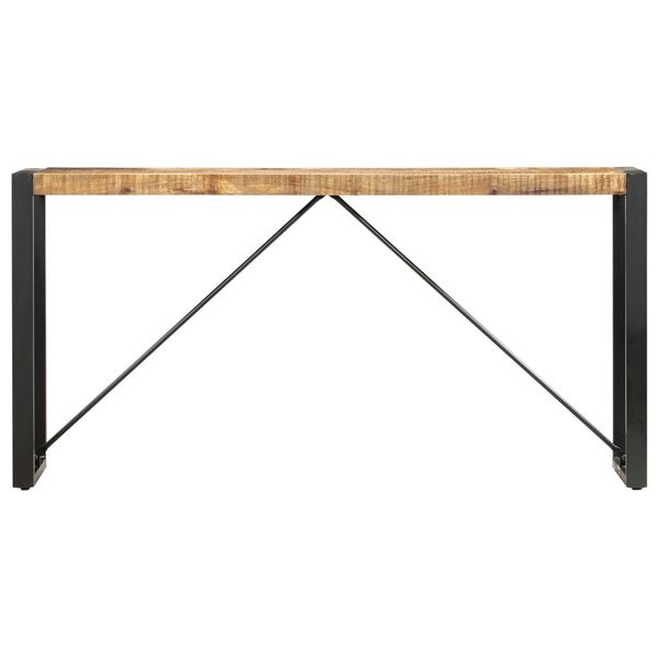 vidaXL Console Table 150x35x76 cm Solid Mango Wood