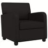 vidaXL Armchair Black Faux Leather