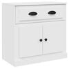 vidaXL Sideboards 3 pcs White Engineered Wood