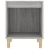 vidaXL Bedside Cabinets 2 pcs Grey Sonoma 40x35x50 cm