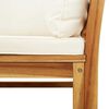 vidaXL 5 Piece Garden Lounge Set with Cushions Solid Wood Acacia