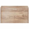 vidaXL Shoe Storage Bench Oak 80x24x45 cm