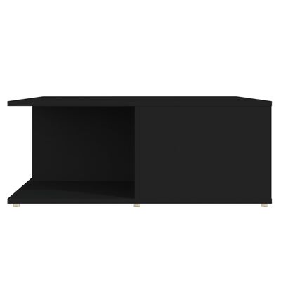 vidaXL Coffee Table Black 80x80x31 cm Engineered Wood