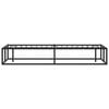 vidaXL Bed Frame without Mattress Black 137x187 cm Double Metal