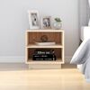 vidaXL Bedside Cabinet 40x34x40 cm Solid Wood Pine