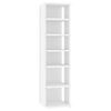 vidaXL Shoe Cabinets 2 pcs White 27.5x27x102 cm Engineered Wood