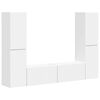 vidaXL TV Cabinet Set 6 pcs 31 x 30 x 60 cm White