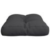 vidaXL Pallet Cushion Black 60x40x12 cm Fabric