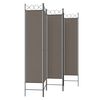 vidaXL 5-Panel Room Divider Anthracite 200x200 cm Fabric