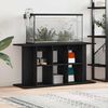 vidaXL Aquarium Stand Black Oak 120x40x60 cm Engineered Wood